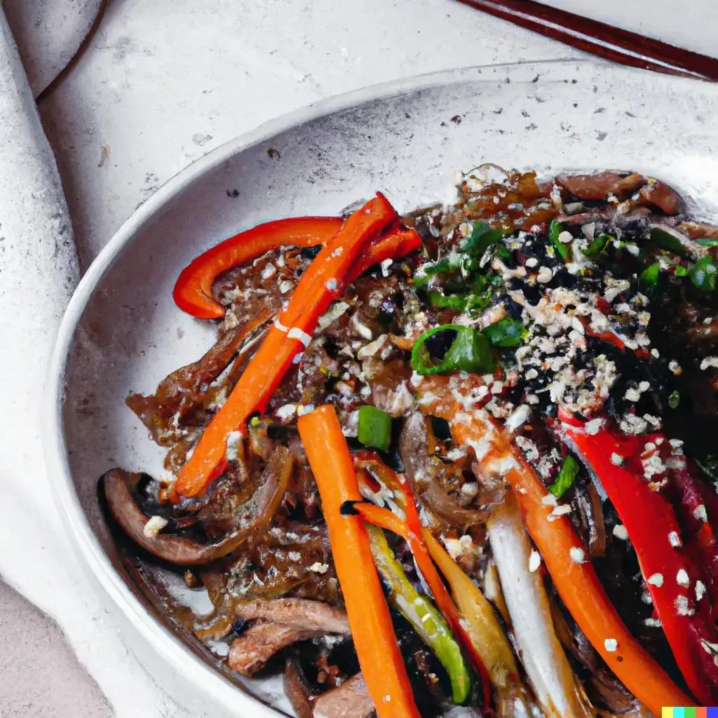 Stir-Fried Sweet Potato Noodles
