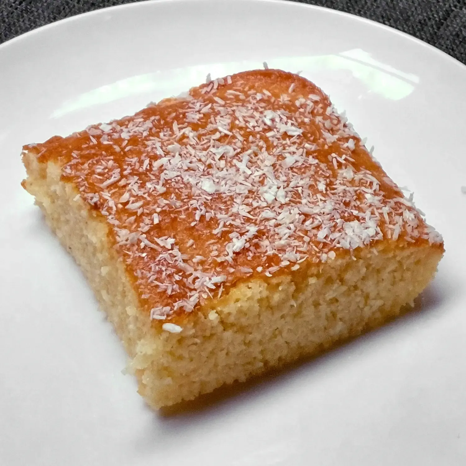 Turkish Milk Cake with Semolina