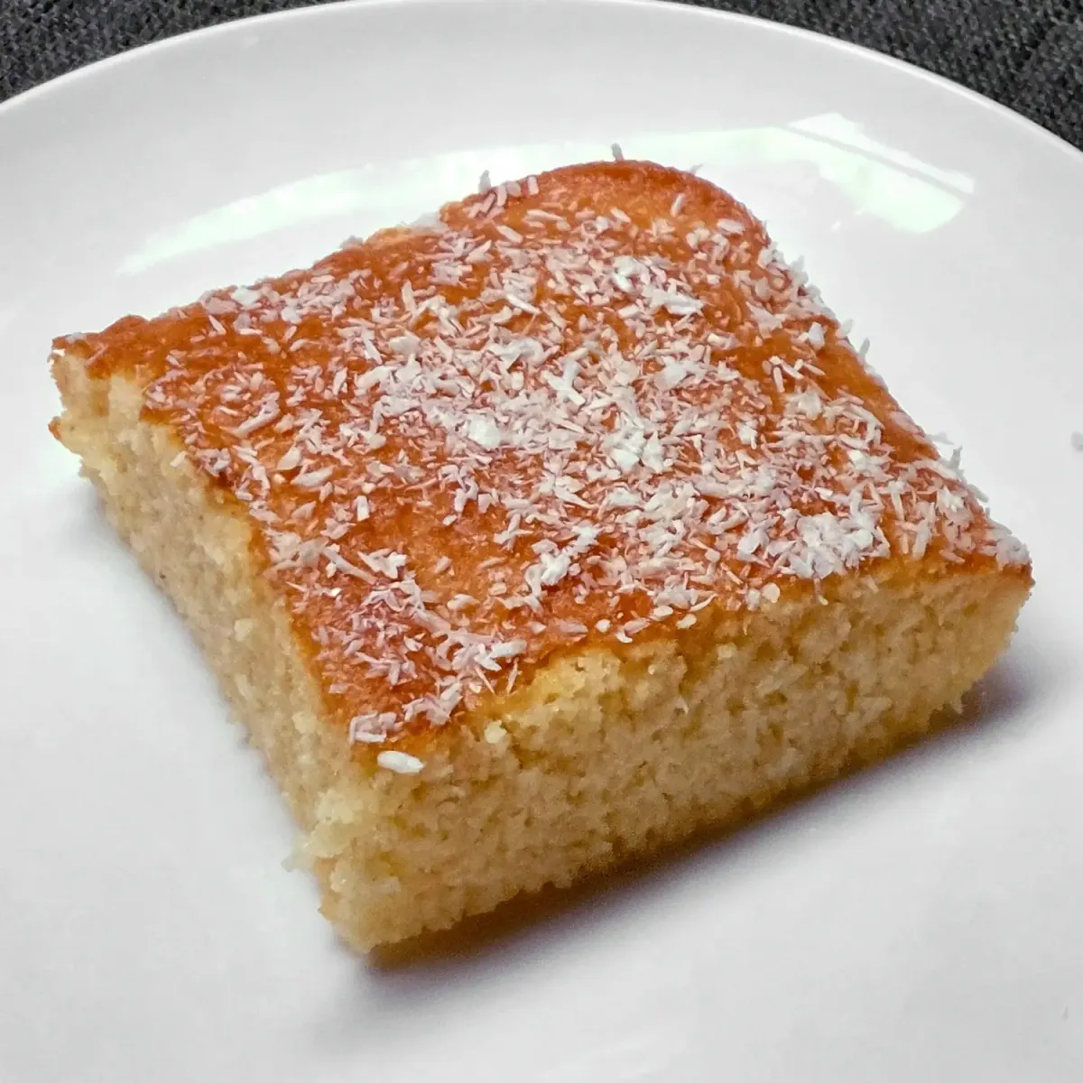 Turkish Milk Cake with Semolina