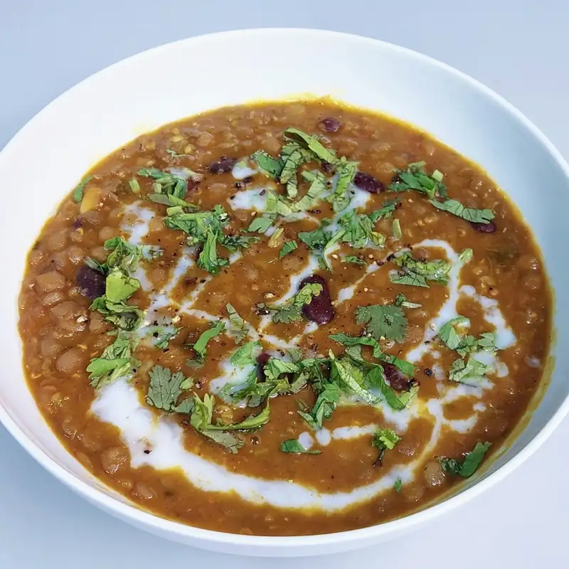 Dal Makhani With Brown Lentils & Kidney Beans