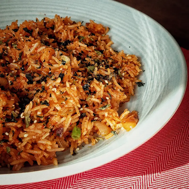 Vegan Kimchi Fried-Rice